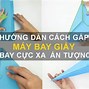 Cách Gấp Máy Bay Đẹp